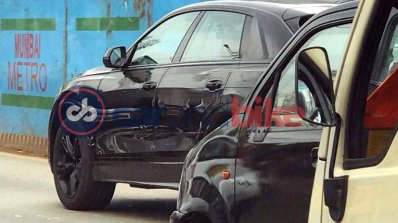 Audi Q8 left side India spy shot