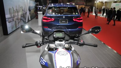 BMW G 310 GS fuel tank at 2017 Tokyo Motor Show