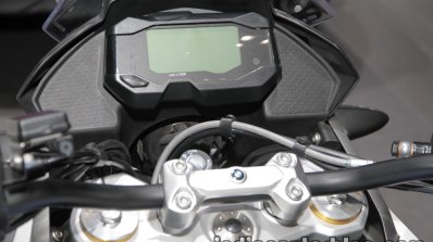 BMW G 310 GS instrument cluster at 2017 Tokyo Motor Show