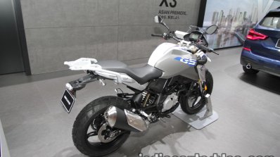 BMW G 310 GS rear three quarters right side at 2017 Tokyo Motor Show
