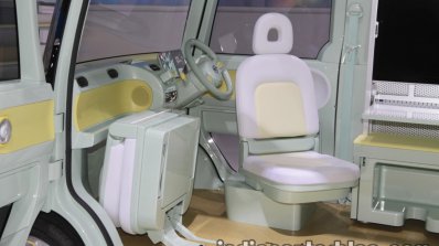 Daihatsu DN PRO CARGO concept interior at the 2017 Tokyo Motor Show