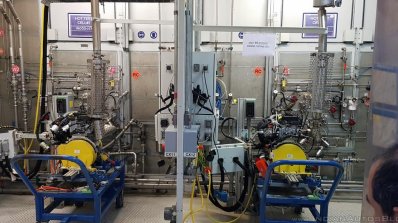 Dragon 1.5-litre Ti-VCT engine in engine testing cell