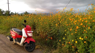 Honda Cliq Review front right quarter far