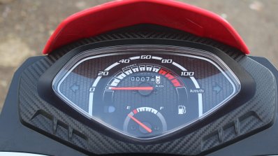 Honda Cliq Review instrument cluster