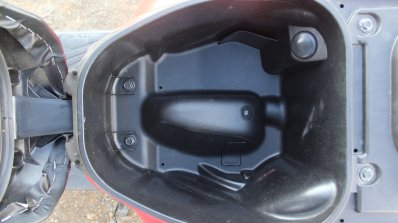Honda Cliq Review underseat storage