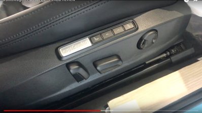 India-spec 2017 VW Passat seats at dealership