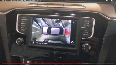 India-spec 2017 VW Passat touchscreen at dealership
