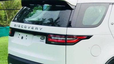 Indian-spec 2017 Land Rover Discovery rear fascia