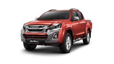 Isuzu D-Max V-Cross limited edition front three quarters