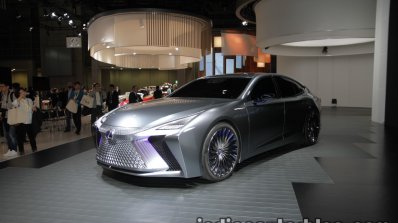 Lexus LS+ Concept at the 2017 Tokyo Motor Show left front three quarters