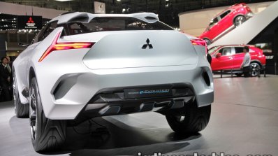 Mitsubishi e-Evolution concept 2017 Tokyo Motor Show rear