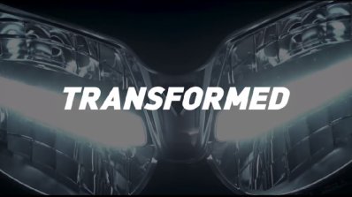 New Triumph Tiger teased headlights