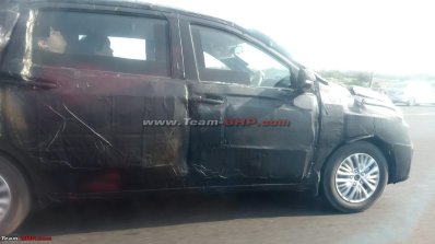 Next Gen 2018 Maruti Ertiga spy shots front side