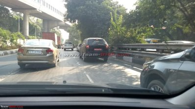 Next Gen Maruti Ertiga spy shots rear