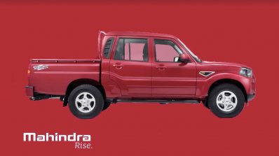 Next-gen Mahindra Scorpio Pik Up profile