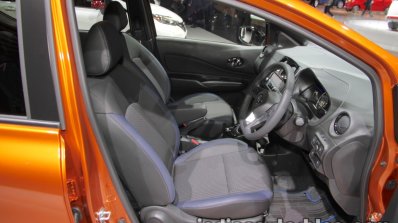 Nissan Note e-Power front seats at 2017 Tokyo Motor Show