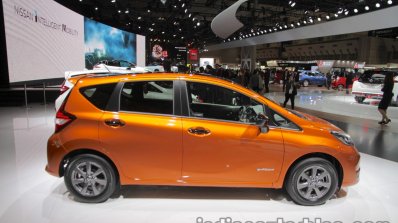 Nissan Note e-Power profile at 2017 Tokyo Motor Show