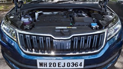 Skoda Kodiaq test drive review engine
