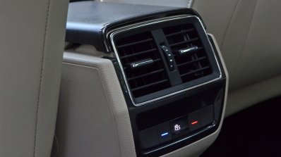 Skoda Kodiaq test drive review rear AC vent