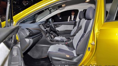 Subaru XV Fun Adventure Concept 2017 Tokyo Motor Show front seat