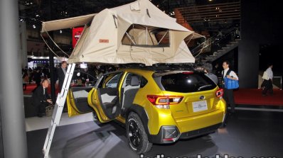 Subaru XV Fun Adventure Concept 2017 Tokyo Motor Show rear three quarters