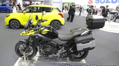 Suzuki V-Strom 250 side profile at 2017 Tokyo Motor Show