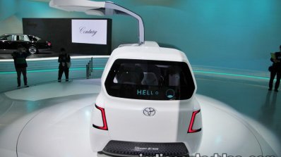 Toyota Concept-i Ride front at 2017 Tokyo Motor Show rear