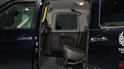 Toyota JPN Taxi at 2017 Tokyo Motor Show rear seat