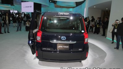 Toyota JPN Taxi at 2017 Tokyo Motor Show rear