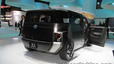 Toyota Tj Cruiser concept at the 2017 Tokyo Motor Show doors open