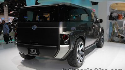 Toyota Tj Cruiser concept at the 2017 Tokyo Motor Show right rear three quarters