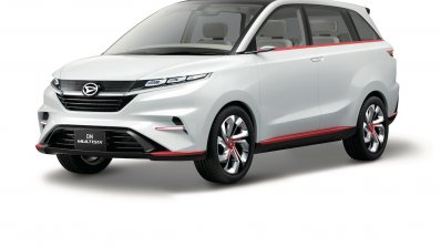 Updated Daihatsu DN Multisix concept front three quarters left side