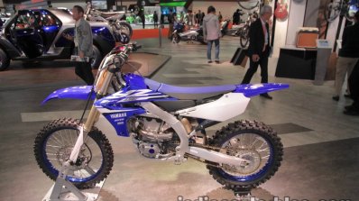 Yamaha YZ450F left side at 2017 Tokyo Motor Show