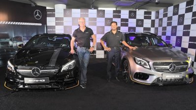 2017 Mercedes-AMG CLA 45 4MATIC and 2017 Mercedes-AMG GLA 45 4MATIC India launch event