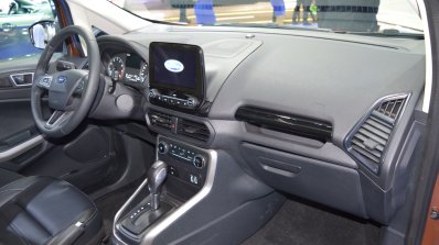 2018 Ford EcoSport dashboard passenger side view at 2017 Dubai Motor Show