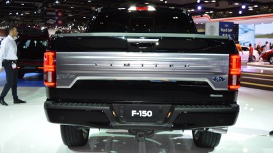 2018 Ford F-150 Limited rear at 2017 Dubai Motor Show
