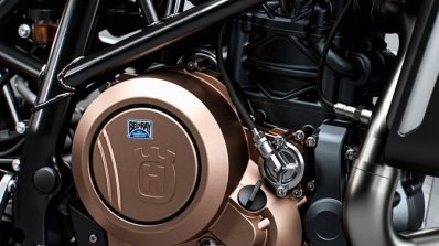 2018 Husqvarna Vitpilen 701 press shot engine