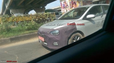 2018 Hyundai i20 facelift nose section