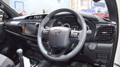 2018 Toyota Hilux Revo Rocco at Thai Motor Expo 2017 dashboard