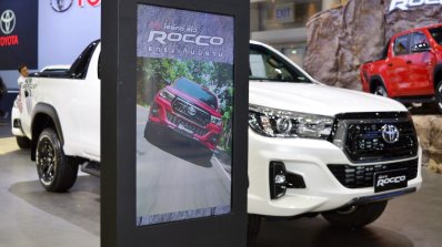 2018 Toyota Hilux Revo Rocco at Thai Motor Expo 2017 front angle