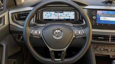 2018 VW Virtus (Polo based sedan) steering wheel