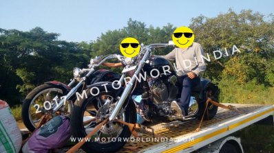 Avantura Choppers spied front left quarter