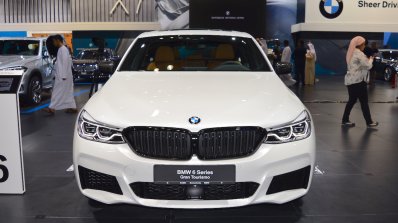 BMW 6 Series GT front at 2017 Dubai Motor Show
