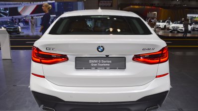 BMW 6 Series GT rear at 2017 Dubai Motor Show