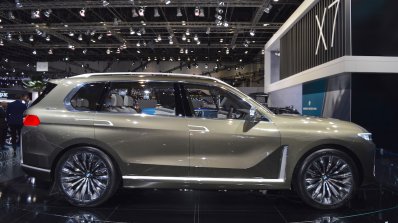 BMW Concept X7 iPerformance profile at 2017 Dubai Motor Show
