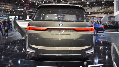 BMW Concept X7 iPerformance rear at 2017 Dubai Motor Show