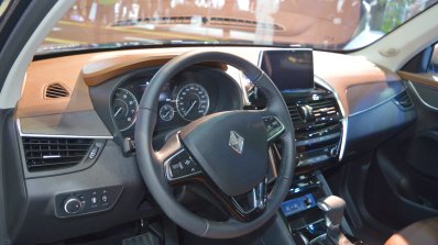 Borgward BX5 chrome dashboard at 2017 Dubai Motor Show