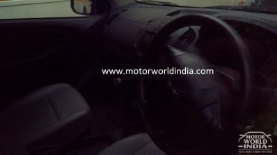 Isuzu D-Max Spark spied interior