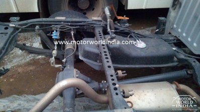 Isuzu D-Max Spark spied single cab