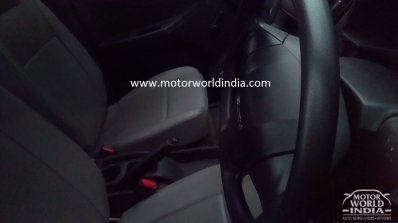 Isuzu D-Max Spark spied steering